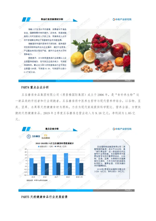 中国天然健康食品行业市场前景及投资研究报告.docx