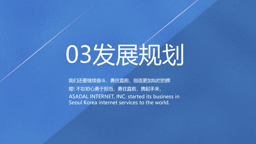蓝色大气创意计划书商业计划书PPT