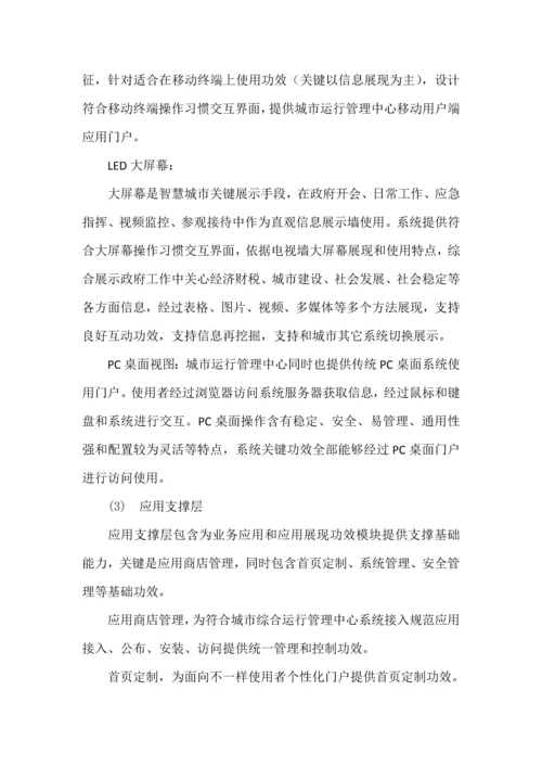 智慧城市综合运营综合管理系统.docx