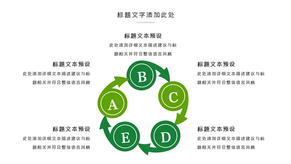 绿色低碳环保绿色出行环保公益活动动态PPT模板