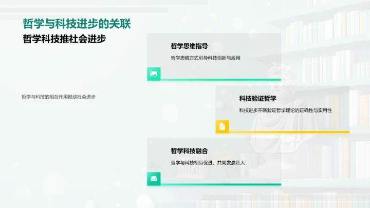 哲学引领未来规划PPT模板