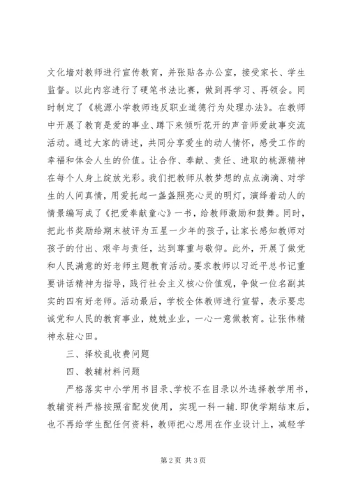 小学治理教育乱收费自查报告 (2).docx