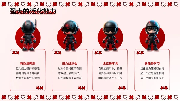 红色3D潮流风产品介绍PPT模板
