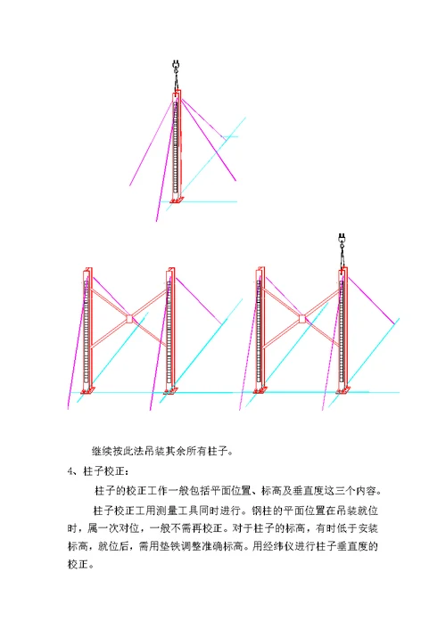 某车间钢结构吊装方案