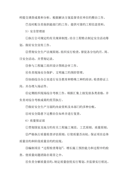 加油站罩棚及站房包装关键工程综合施工组织设计.docx