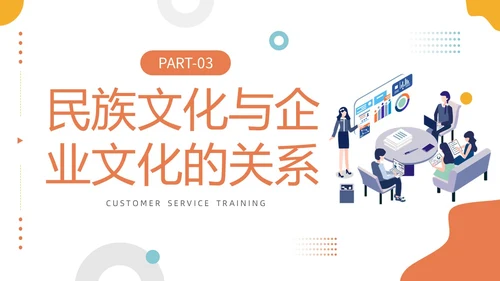 插画风简洁彩色五型班组创建精英团队商务PPT培训
