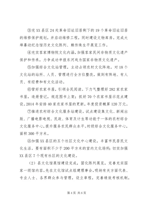 文广局XX年主要工作计划.docx