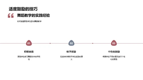 优化舞蹈教学策略