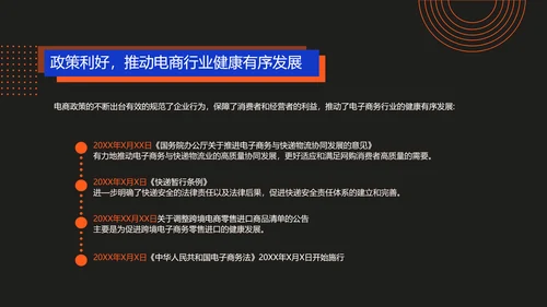 商务风电商直播渐变风蓝色红色PPT套装