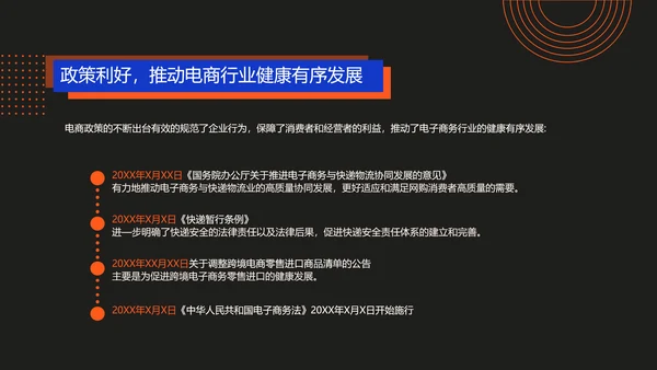 商务风电商直播渐变风蓝色红色PPT套装