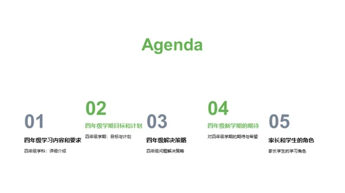开启四年级新篇章