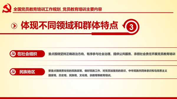 党员教育培训工作规划解读党政党课党建