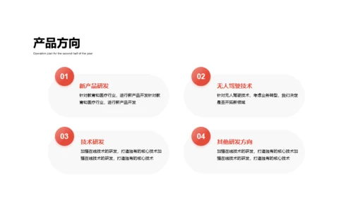 红色简约年中述职报告PPT案例