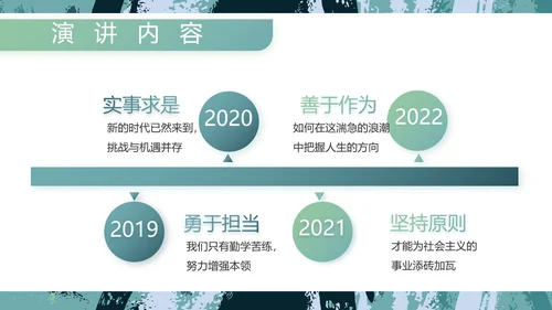 迷彩风军事部队主题工作总结PPT