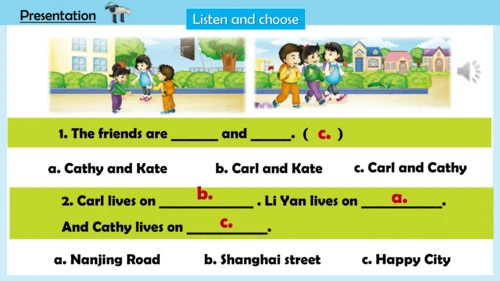 Unit 1 We have new friends .Lesson 5--lesson 6 课件(