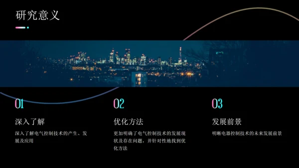 关于现代电气控制技术的研究通用PPT模板