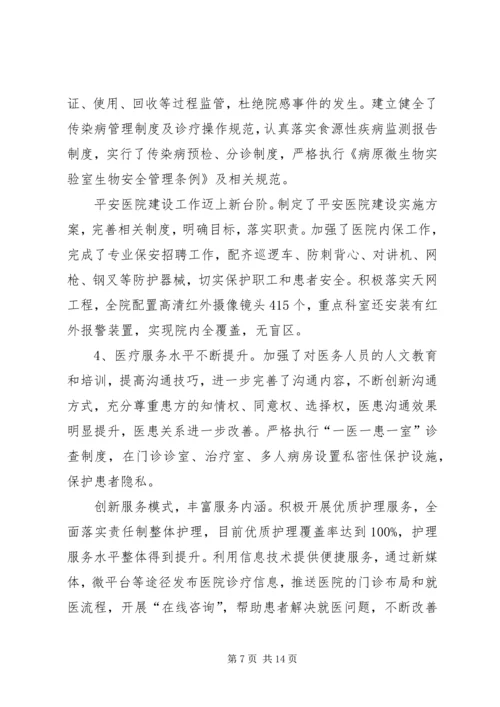 县级医院关于大型医院巡查汇报材料 (3).docx