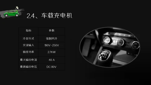 商务风新能源汽车基础讲解通用PPT模板