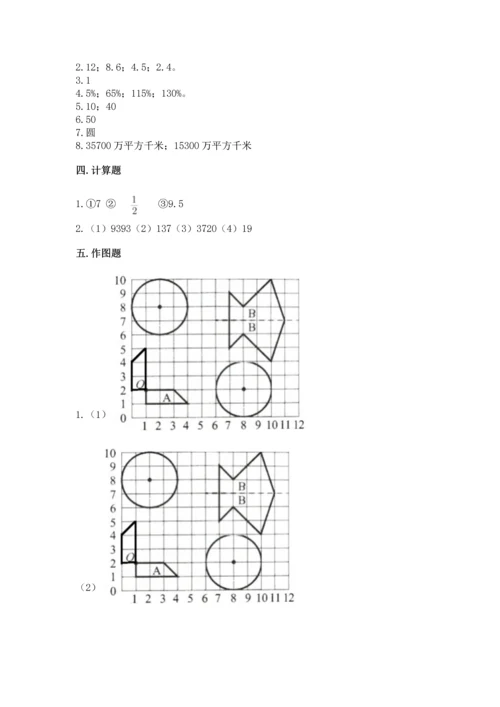 小学六年级上册数学期末测试卷含完整答案（名师系列）.docx