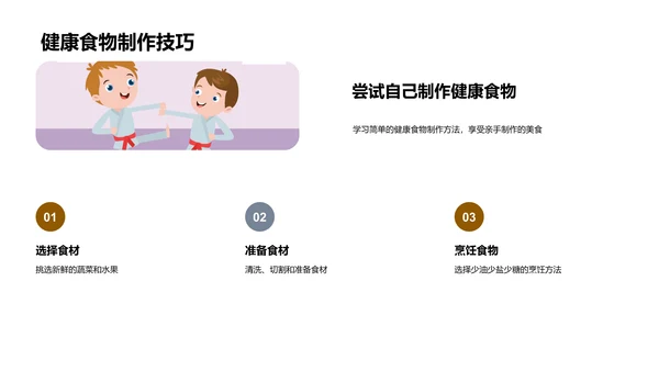 小厨师的健康课堂