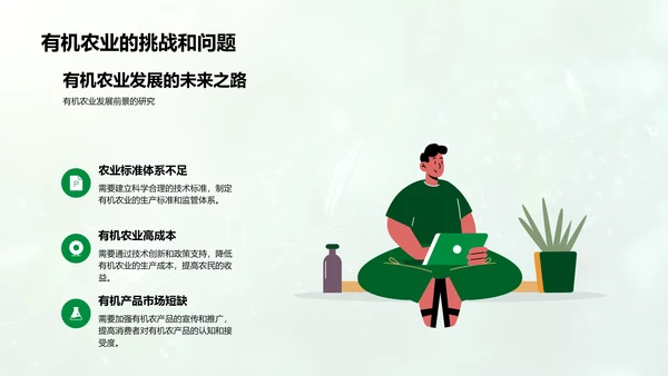 有机农业成果报告PPT模板