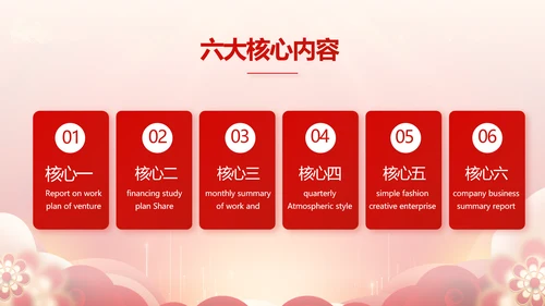 大气商务活动启动仪式会议开幕仪式PPT面