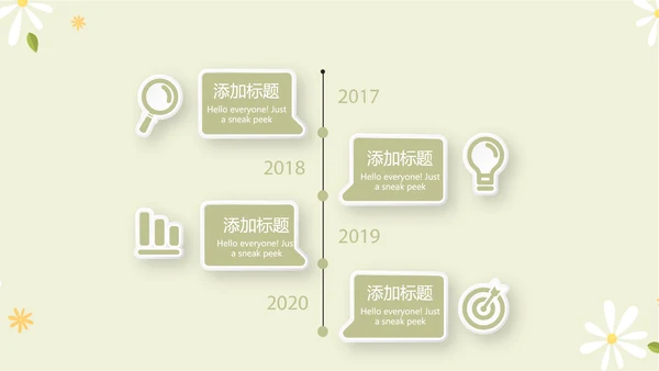 绿色小清新孕期心理保健动态PPT