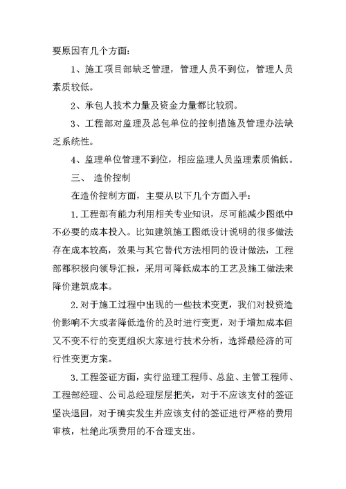 总监个人工作总结范文