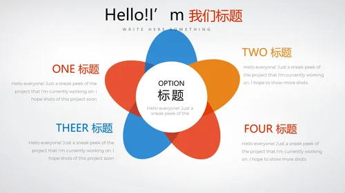 简约医疗医药动态PPT模板