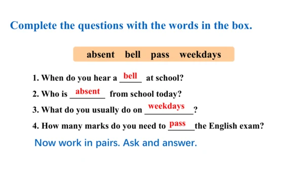 外研版九下Module 2 Unit 2 What do I like best about sch