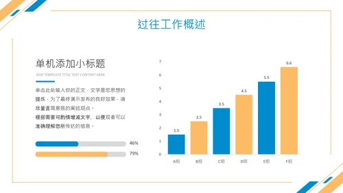 简约风工作总结汇报PPT模板
