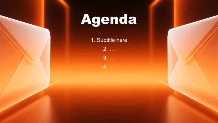 橙黄色商务风大学生就业发展报告PPT主题模板