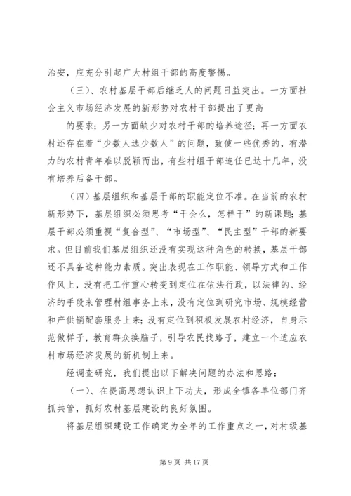 基层组织建设年活动调研报告(定稿) (3).docx