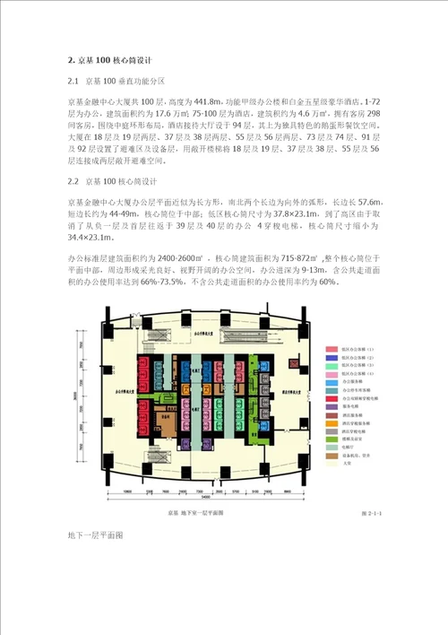 浅谈超高层建筑核心筒及其电梯设计