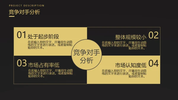 金叶子创业融资计划书商业通用PPT模板