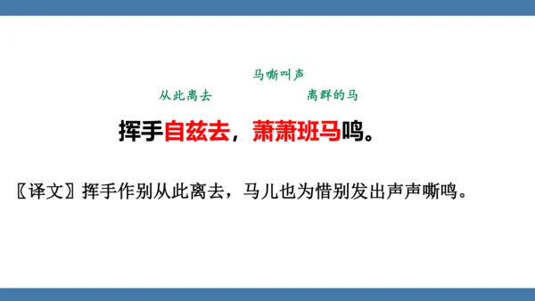八年级语文下册第六单元课外古诗词诵读 送友人 课件(共17张PPT)