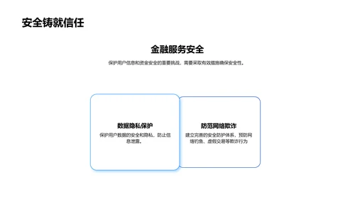 电商数字化金融转型PPT模板