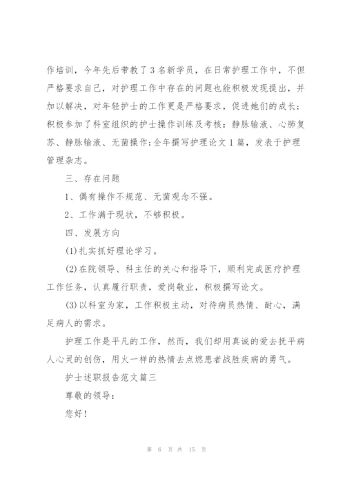 护士年度工作报告述职ppt范文.docx