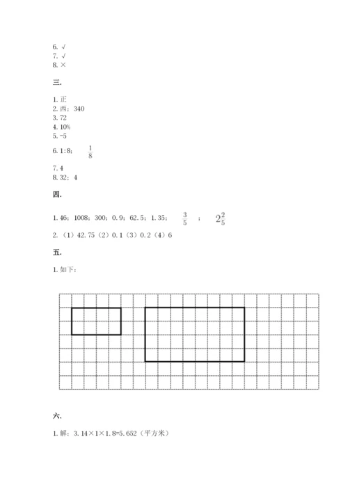 小学数学六年级下册竞赛试题【典型题】.docx