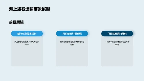 驶向未来：海洋旅客运输