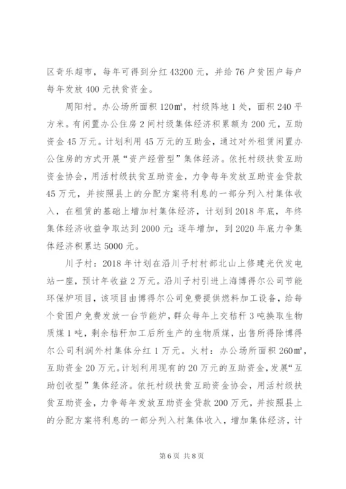 发展集体经济组织方案.docx