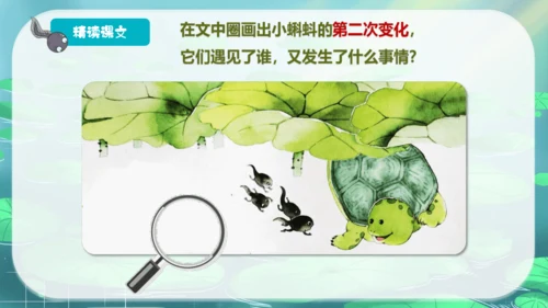 1 小蝌蚪找妈妈  第2课时 课件