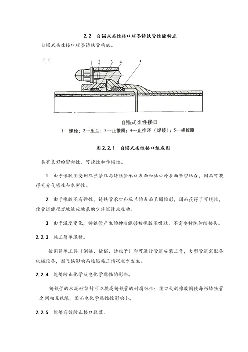 自锚式球墨铸铁管专项施工方案设计