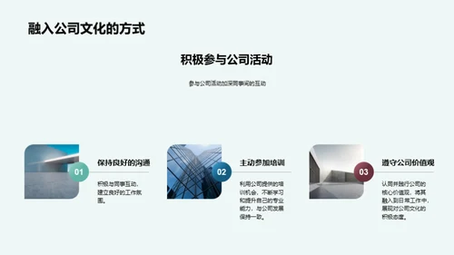探寻和融入企业文化