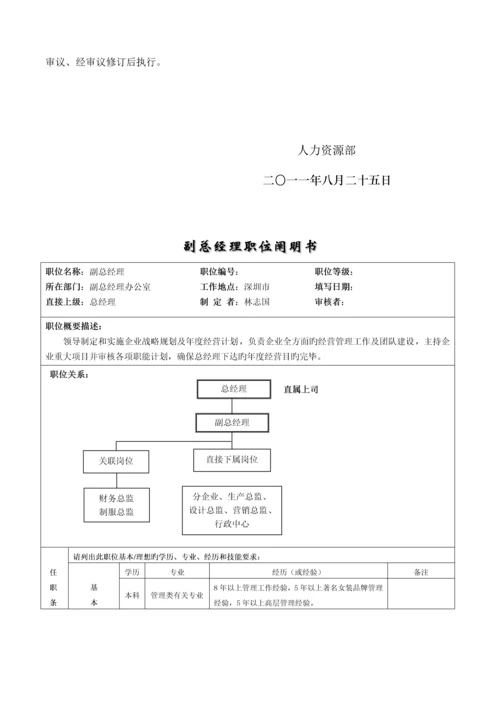 关键职位说明书最新版修复的.docx