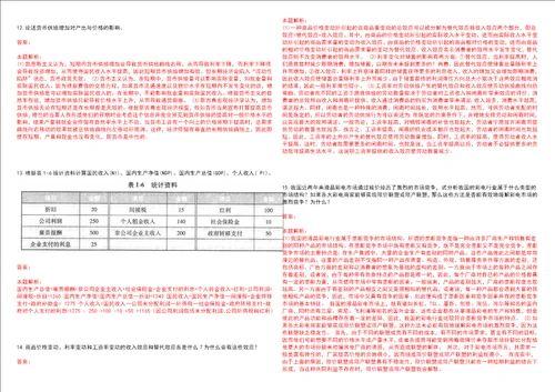 考研考博浙江工商职业技术学院2023年考研经济学全真模拟卷3套300题附带答案详解V1.3