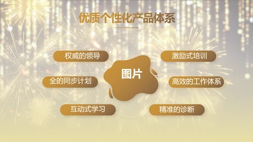 金色大气企业年会盛典颁奖典礼视频PPT模板