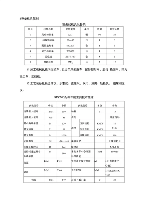 有砟上砟整道作业指导书