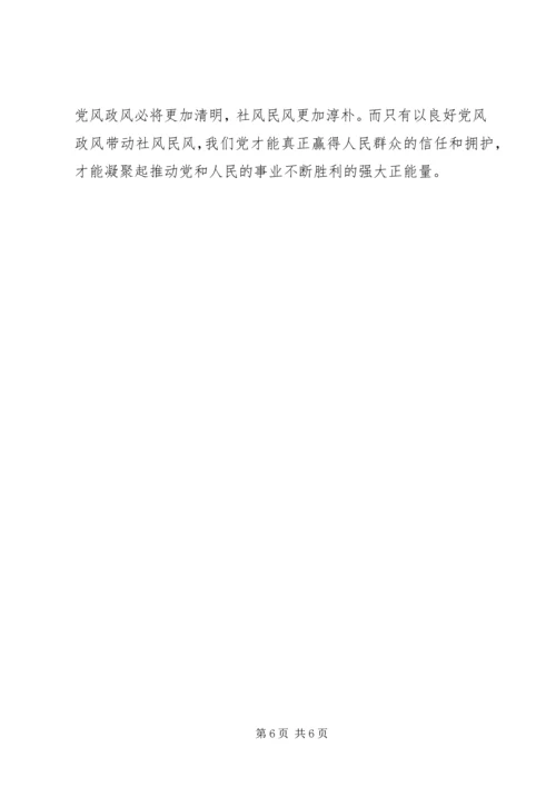 学习党纪党规心得体会 (6).docx