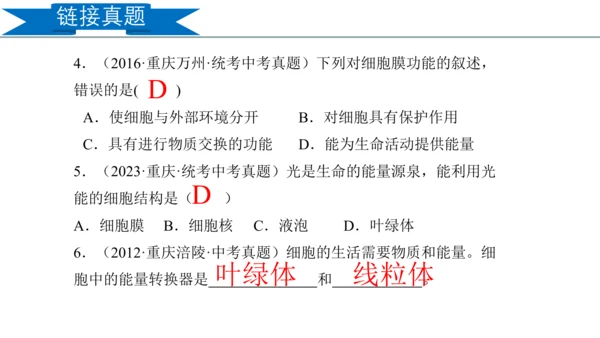 2.1.2 植物细胞（同步课件）-2023-2024学年七年级生物上册同步精品课堂（人教版）(共28